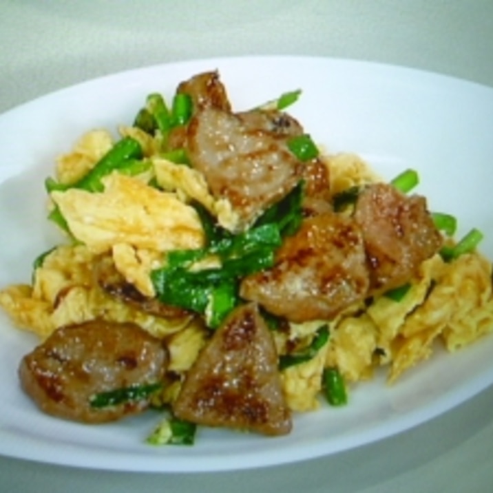 卵入りレバニラ炒め レシピ 作り方 By ゆ u 楽天レシピ